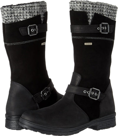 Däumling Marco RV - Alia Mädchen Langschaft Stiefel 27 EU Schwarz 70denver Schwarz, 27 EU Schwarz 70