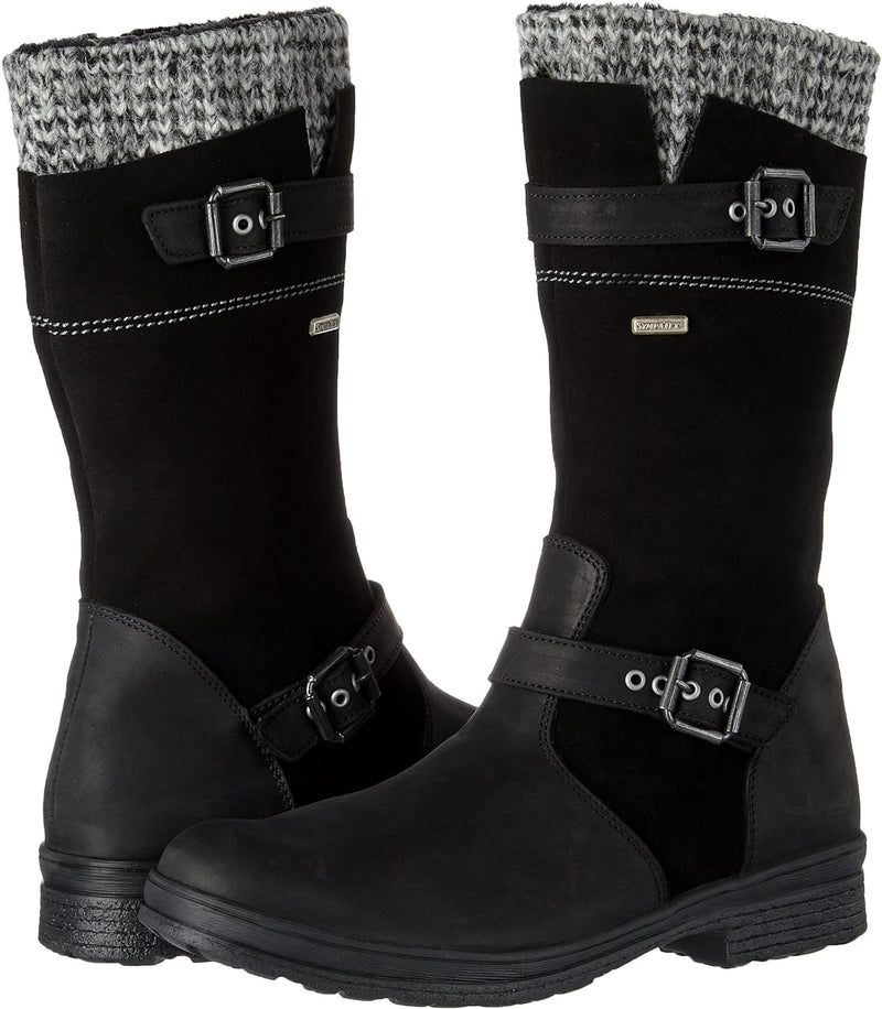 Däumling Marco RV - Alia Mädchen Langschaft Stiefel 27 EU Schwarz 70denver Schwarz, 27 EU Schwarz 70