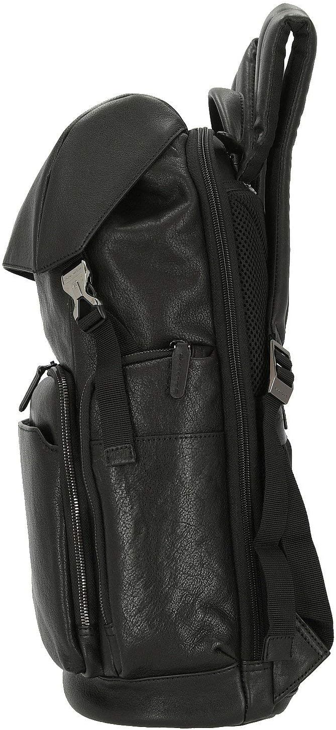 Piquadro Black Square Rucksack Leder 44 cm Laptopfach