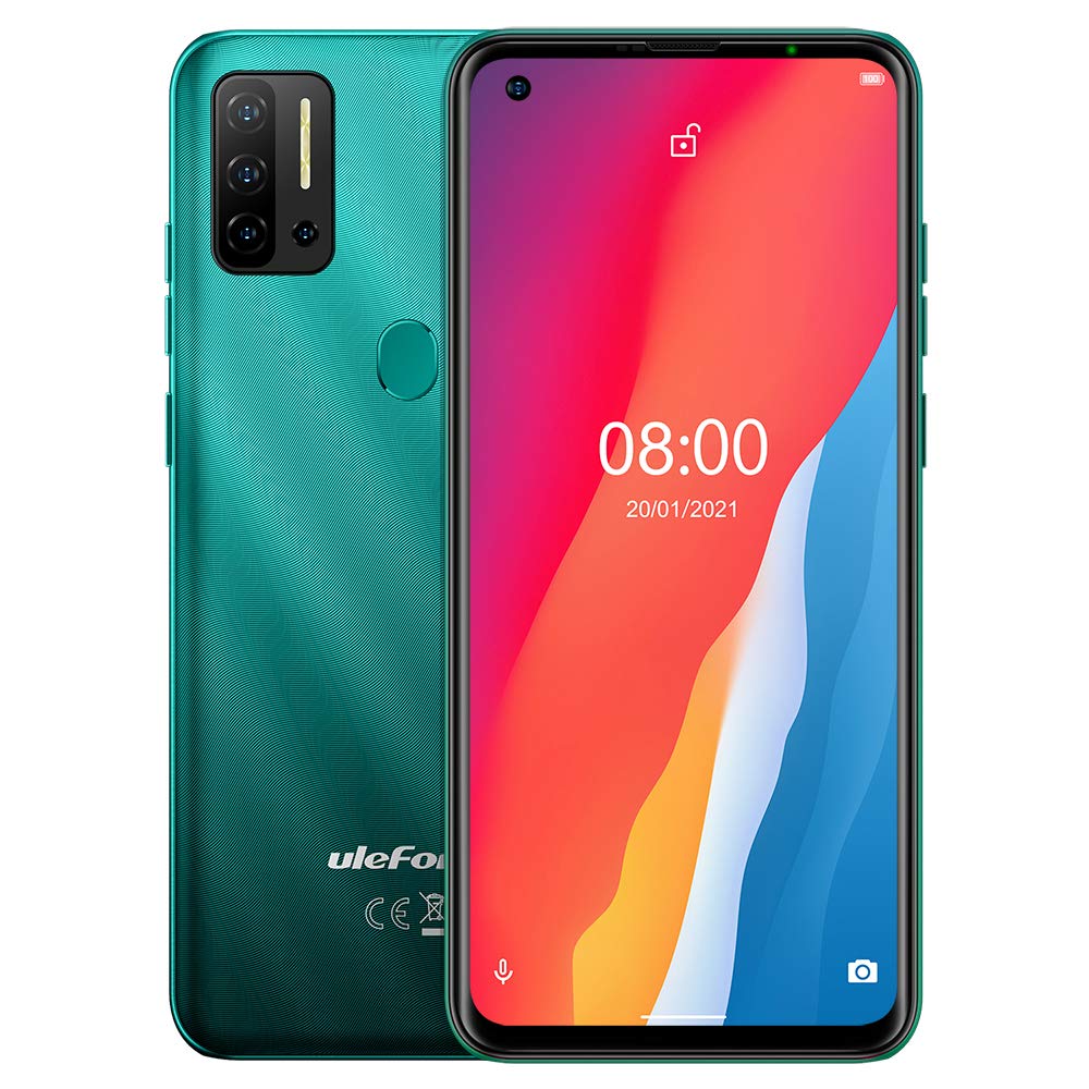 Ulefone Android 11 Smartphone ohne Vertrag, Note 11P 4G Handy, Helio P60 Octa-Core 8GB+128GB, Dual-S