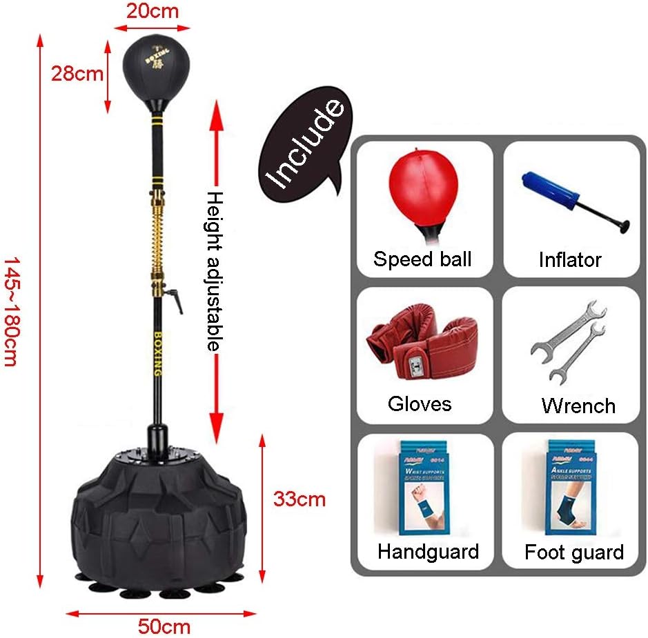 Boxsack Mit Ständer Für Erwachsene Reflex Ball Cobra Bag 90 ° Rebound Cobra Bag Für Den Innenbereich