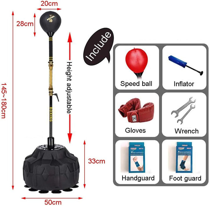 Boxsack Mit Ständer Für Erwachsene Reflex Ball Cobra Bag 90 ° Rebound Cobra Bag Für Den Innenbereich