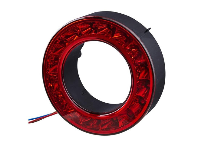 HELLA - Schlussleuchte - LED - 24V - Anbau/Schraubanschluss - Lichtscheibenfarbe: rot - Kabel: 250mm