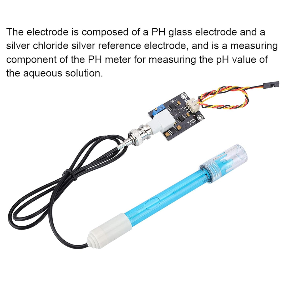 PH-Sensor-Kit Sensor 18 × 8 × 4 PH-Sensor-Modul PH-Sonde zusammengesetzte Elektroden-Testsensor