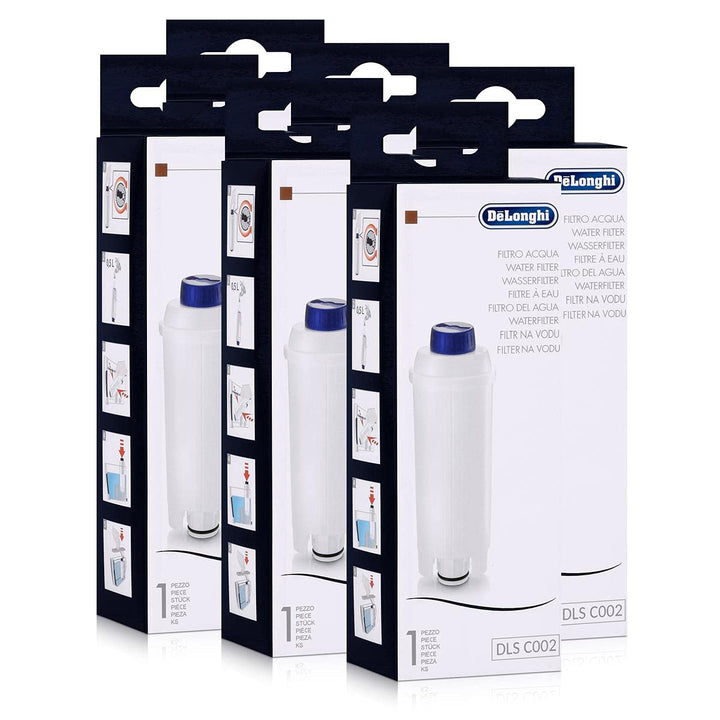 6er Pack DeLonghi Wasserfilter für Kaffemaschinen geeignet für ECAM, ESAM, ETAM, BCO,EC...