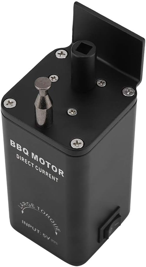 Grillmotor, DC 5V Ausgang Einstellbarer Grillbraten Rotisserie mit USB-Kabel Grillmotor Rotator Gril