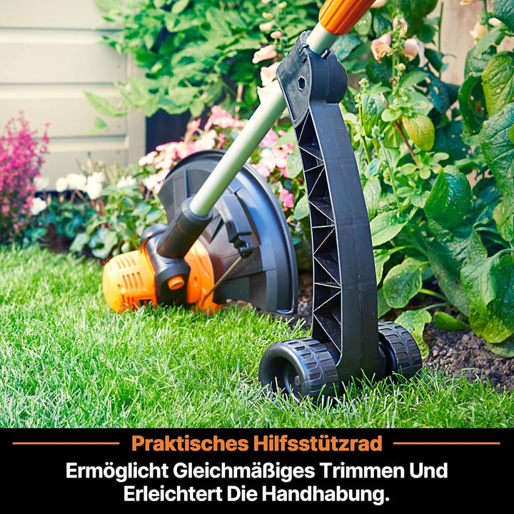 LawnMaster Akku-Rasentrimmer 24V 2,0Ah, inkl. Akku und Ladegerät, 25 cm Schnittbreite, für grössere