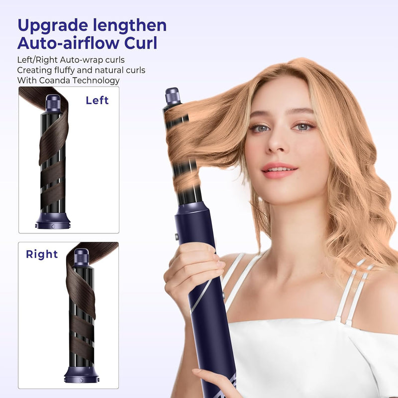 UKLISS Airstyler 5 in 1 Hairstyler Luft-Lockenstab Ionen Haartrockner Warmluftbürste Multistyler 5 i