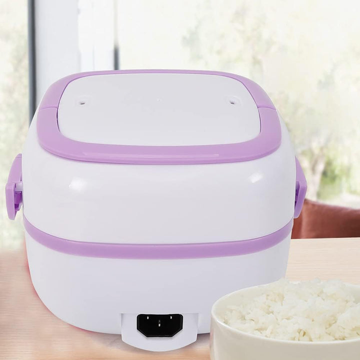 Reiskocher Rice 1Liter mit Warmhaltefunktion 200W Kocher Lunchbox,Neue multifunktionale elektrische