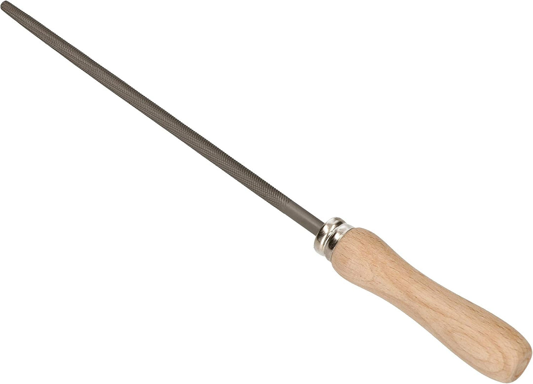 KOTARBAU® Werkstattfeile Rund Länge: 200 mm Hieb 1 (Grob) Handfeile Rundfeile Metallfeile für grobe