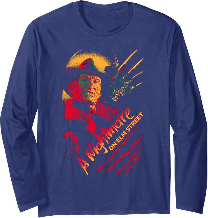 A Nightmare on Elm Street Freddy Claws Langarmshirt