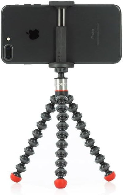 JOBY JB01494-BWW GripTight ONE + GP Magnetic Impulse Handy-Halter + GorillaPod Flexi-Stativ (mit Mag