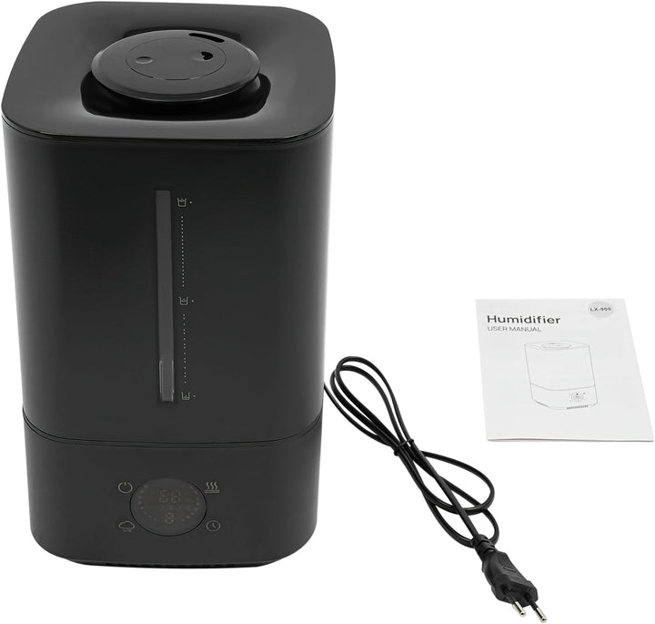 Top-Fill Luftbefeuchter 6L, Humidifier mit 360°Drehbare Düse, Spülmaschinenfest Vernebler, Schlafmod