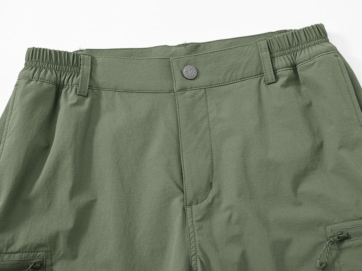 donhobo Damen Shorts Leichte Schnelltrocknend Atmungsaktiv Wanderhose Outdoor Sport Cargohose Sommer
