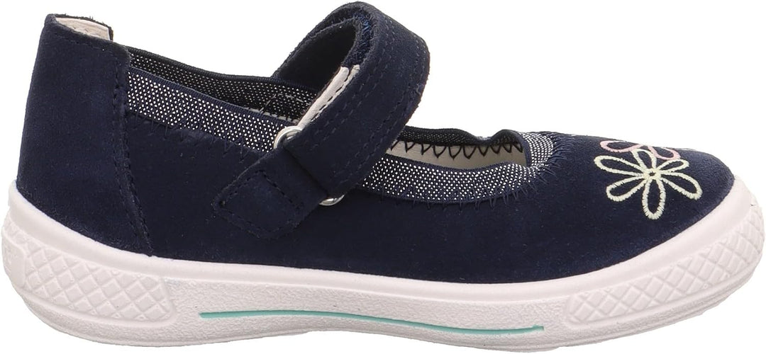 Superfit Mädchen Tensy Ballerinas 25 EU Blau 8000, 25 EU Blau 8000