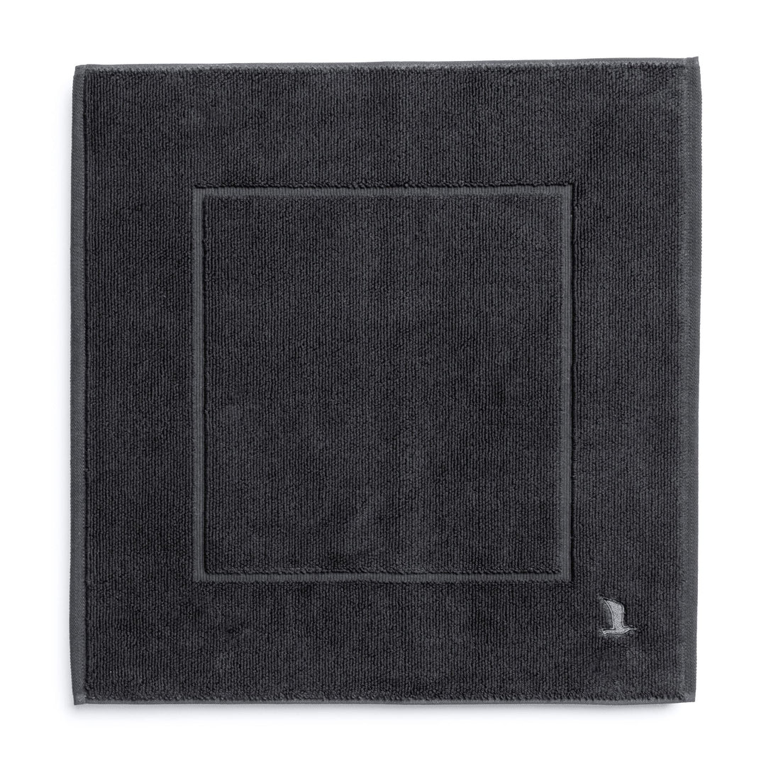 möve Superwuschel Badteppich 60 x 60 cm aus 100% Baumwolle, dark grey Dark Grey 60 x 60 cm Single, D