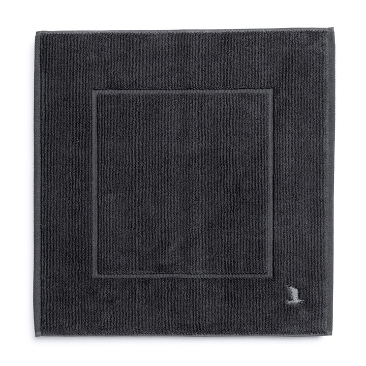 möve Superwuschel Badteppich 60 x 60 cm aus 100% Baumwolle, dark grey Dark Grey 60 x 60 cm Single, D