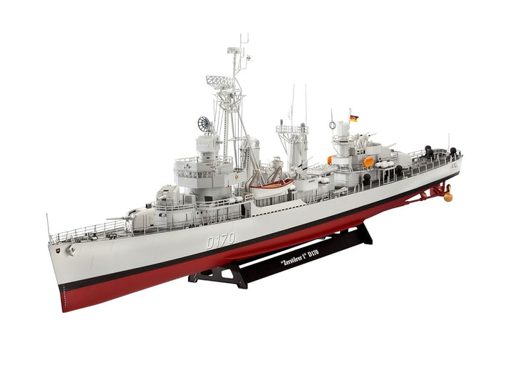 05179 Revell original getreuer Modellbausatz der German Destroyer Class 119 (Z1/Z5) Level 5 im Masss