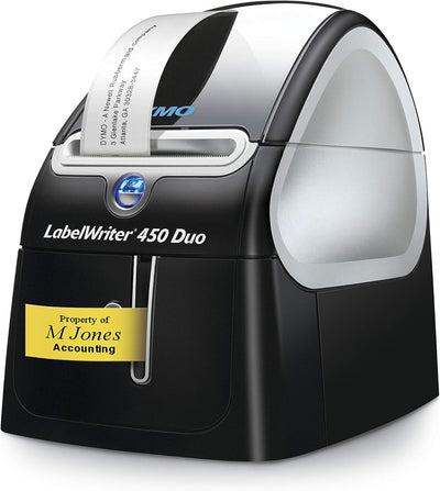 DYMO LabelWriter 450 Duo Etikettendrucker | Professioneller 300 dpi. Thermodirekt Etikettiergerät |