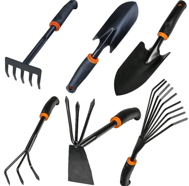 6X Gartenwerkzeug Set Pflanzset Gartengeräte Garten Kleingeräte Schaufel Kelle