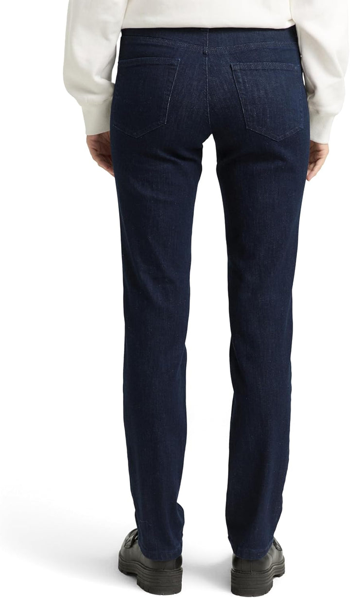TOM TAILOR Damen Alexa Straight Jeans 26W / 30L 10115 - Clean Rinsed Blue Denim, 26W / 30L 10115 - C