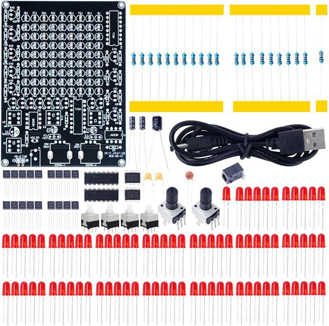 2 Stück lötset bausatz, LED Löt Übungssatz, DIY Löten Bausatz, löten lernen set, lötbausatz, lötbaus