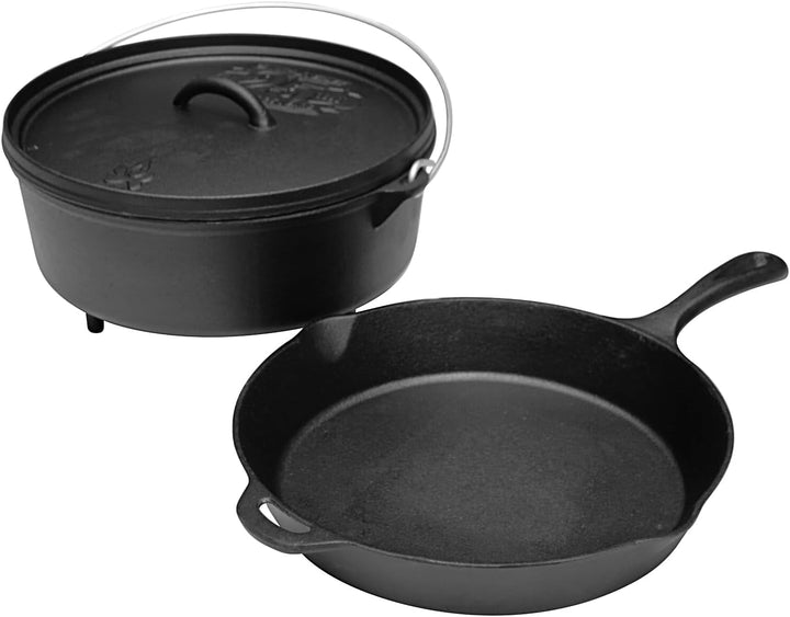 Camp Chef 25th Anniversary Cast Iron Set, 12" Dutch Oven und 12" Pfanne mit Deckel