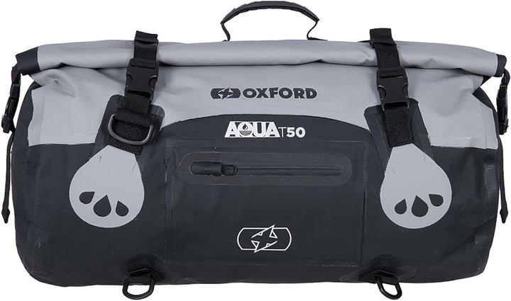 Oxford AQUA T-50 Rolltasche Schwarz / Grau, Schwarz / Grau