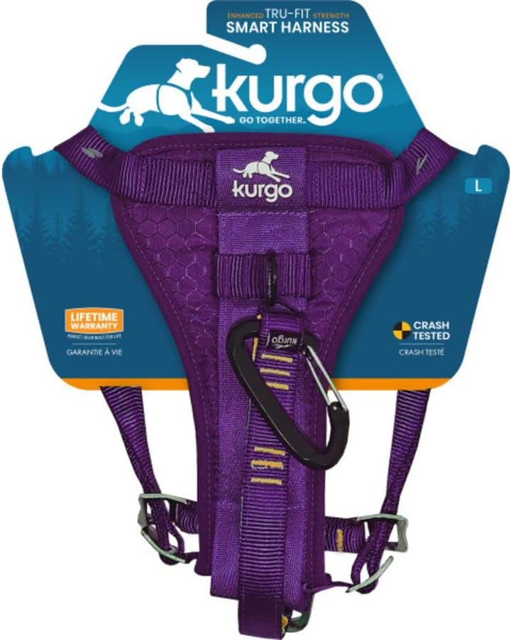 Kurgo Tru-Fit Hundegeschirr, Crash-Test-erprobtes Auto-Sicherheitsgurt, Für Hunde von 2 bis 5 kg, Gr