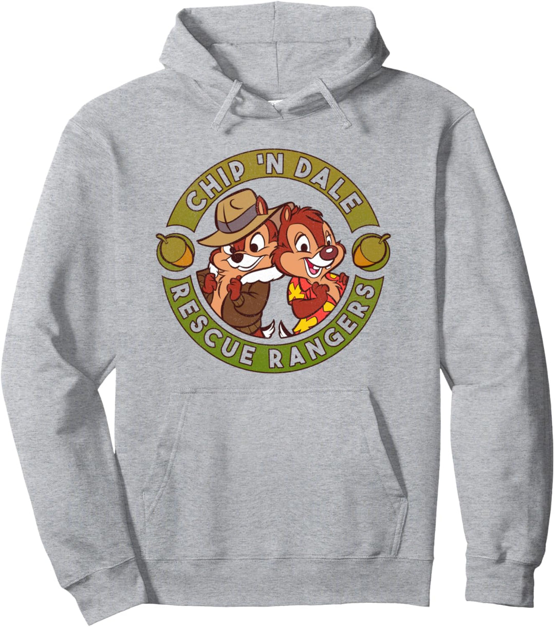 Disney Chip 'N Dale Rescue Rangers Logo Pullover Hoodie
