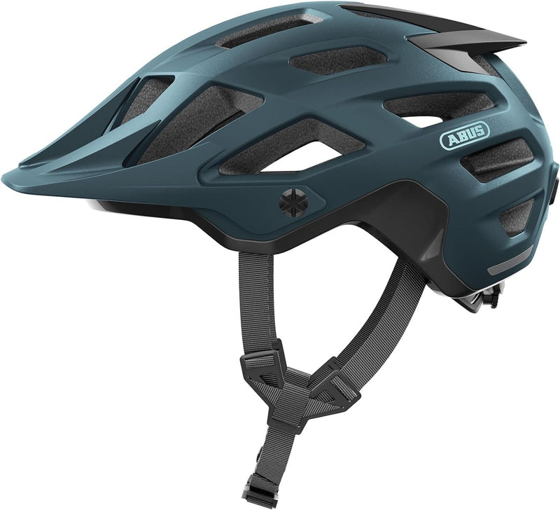 ABUS MTB-Helm Moventor 2.0 - komfortabler Fahrradhelm fürs Gelände - All-Mountain-Helm - für Damen u