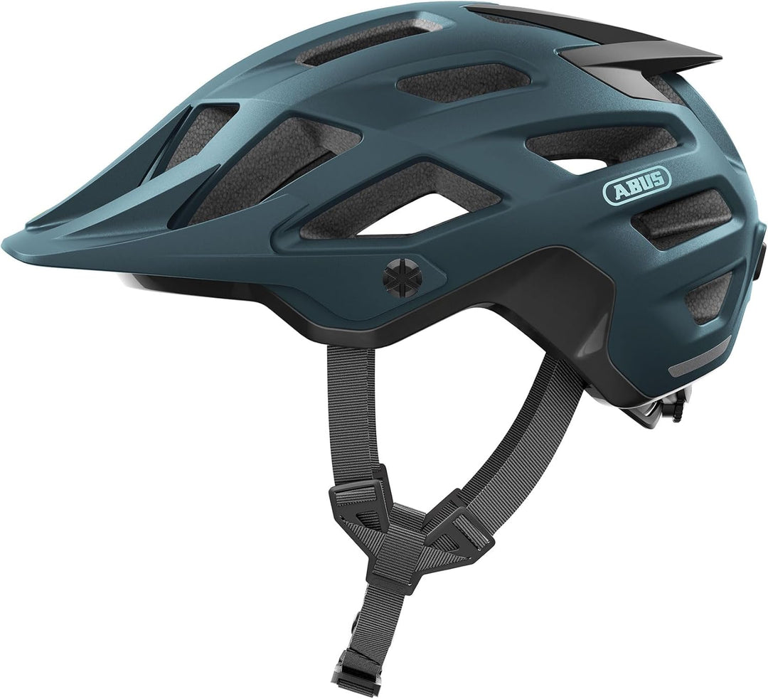 ABUS MTB-Helm Moventor 2.0 - komfortabler Fahrradhelm fürs Gelände - All-Mountain-Helm - für Damen u