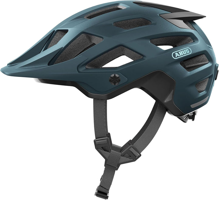 ABUS MTB-Helm Moventor 2.0 - komfortabler Fahrradhelm fürs Gelände - All-Mountain-Helm - für Damen u