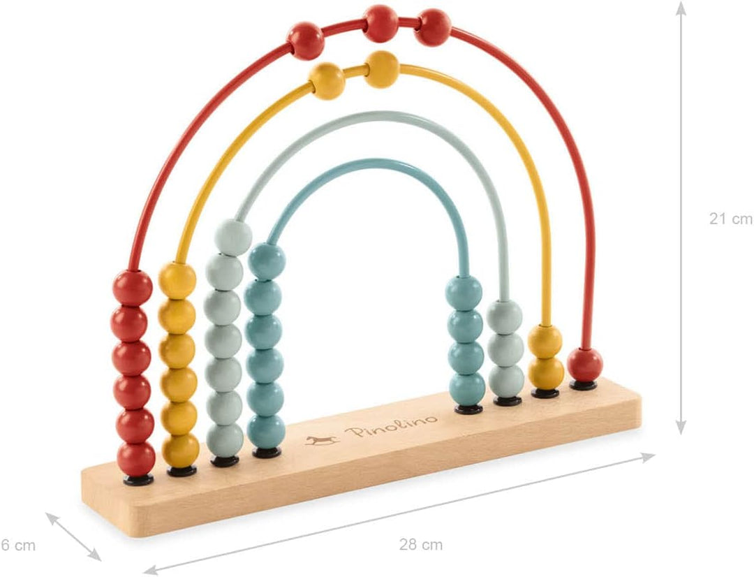 PINOLINO Kinderträume 348494 Abakus-Regenbogen