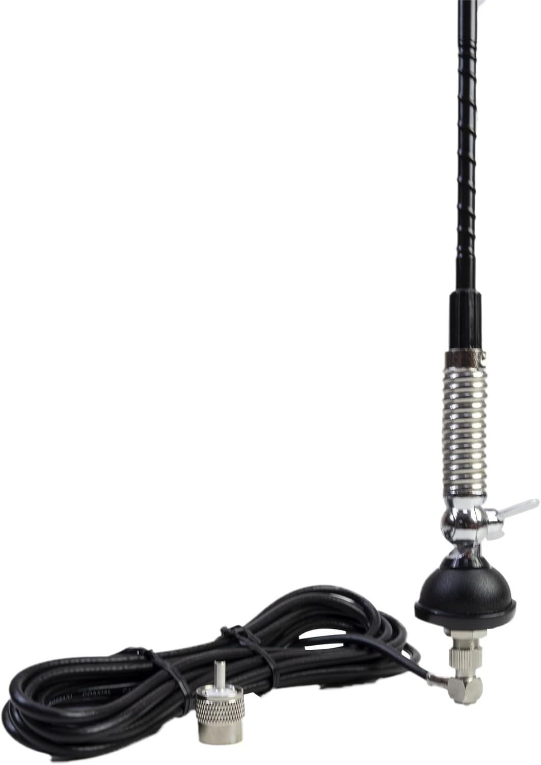 CB-Antenne PNI S60 mit Butterfly, Halterung, Kabel und PL-Stecker