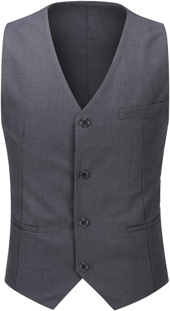YOUTHUP Anzug Herren Regular Fit 3 Teilig Anzüge Peak Lapel Morden Herrenanzug Business Hochzeit Smo