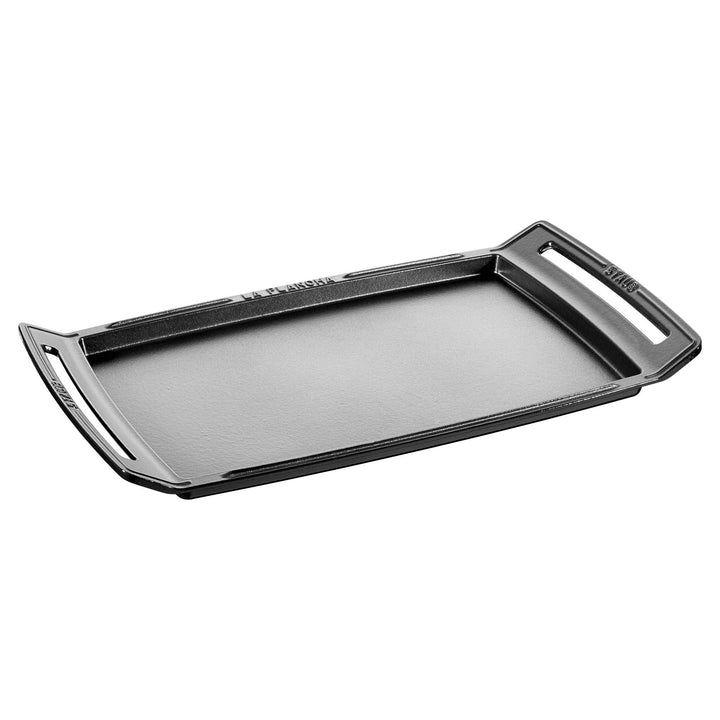 STAUB Grillplatte aus Gusseisen, 47 x 24,9 cm