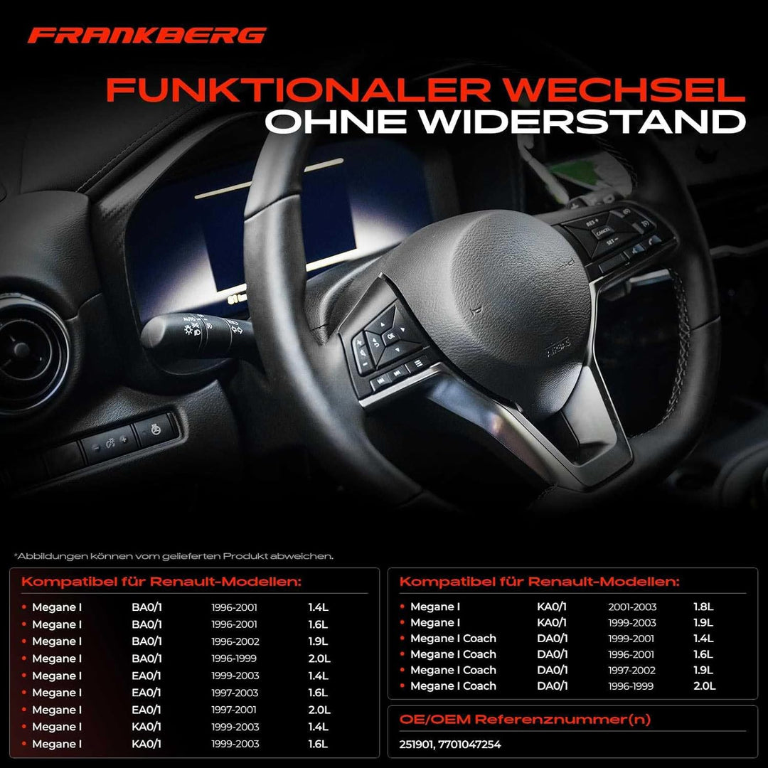 Kombischalter Lenkstockschalter für Megane I BA0/1 EA0/1 Coach DA0/1 Grandtour KA0/1 Klasseic LA0/1