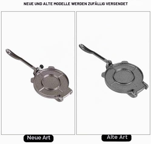 Tortilla-Presse, Aluminiumlegierung, Tortilla-Maker, Manuell, Einfaches Entformen, Mais-Tortilla-Pre