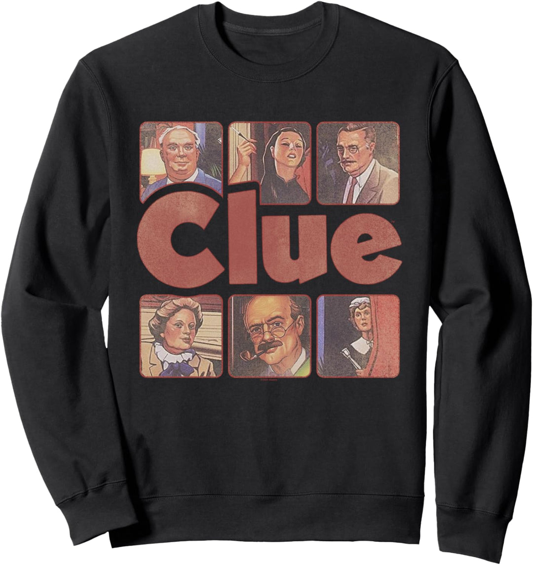 Clue Characters from 1986 Sweatshirt