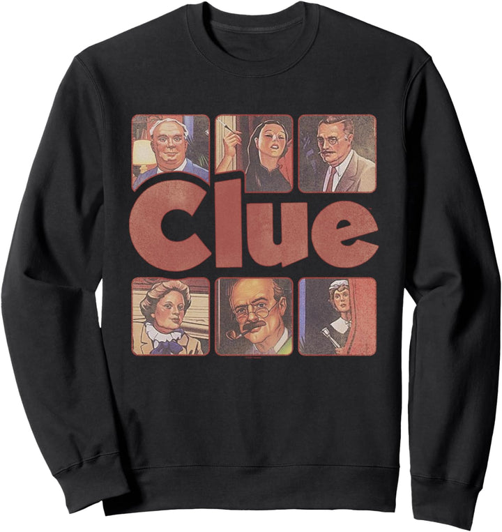 Clue Characters from 1986 Sweatshirt