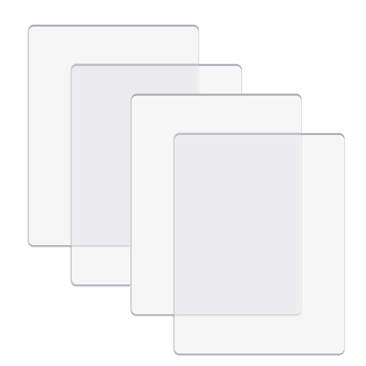 OTCRAFT 4 Stück/2 Paar Standard-Schneidepads für Stanzmaschine; transparente Polycarbonat-Kunststoff
