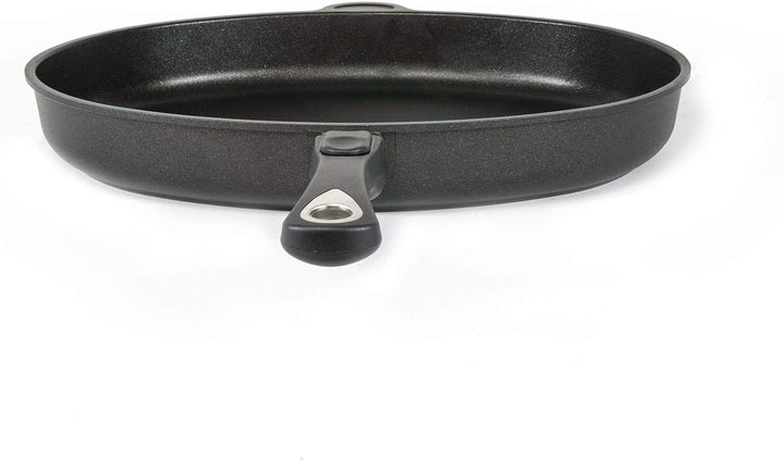 AMT Gastroguss I-4127 Induktionsfischpfanne mit festem Stiel, mit festem Stiel