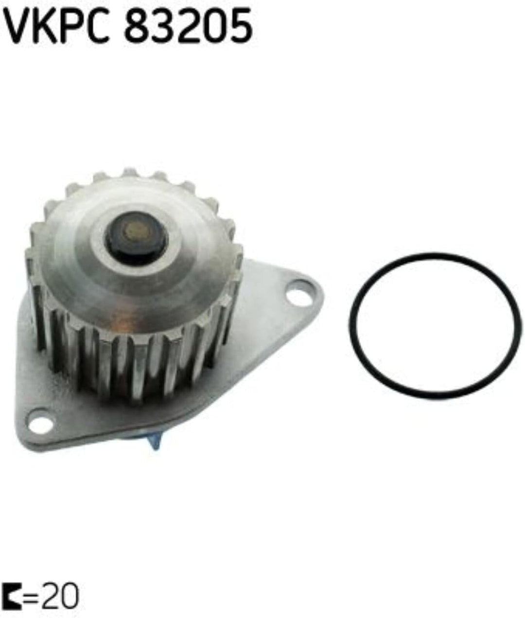 SKF VKMC 03100 Wasserpumpe + Zahnriemensatz