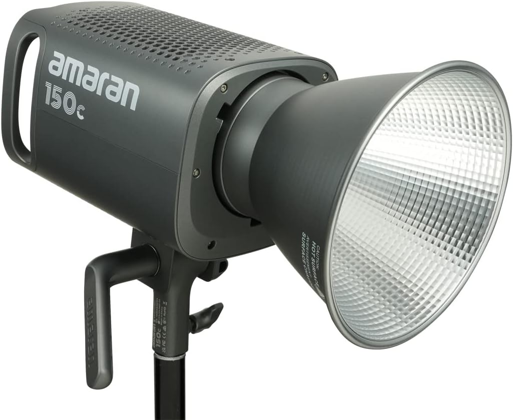 Aputure Amaran 150c RGBWW COB LED Video Dauerlicht 150W CCT 2500K- 7500K Bowens Halterung Punktquell