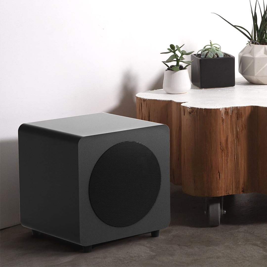 Kanto SUB8VMB 8" 300W Sealed Powered Subwoofer | Matte Black