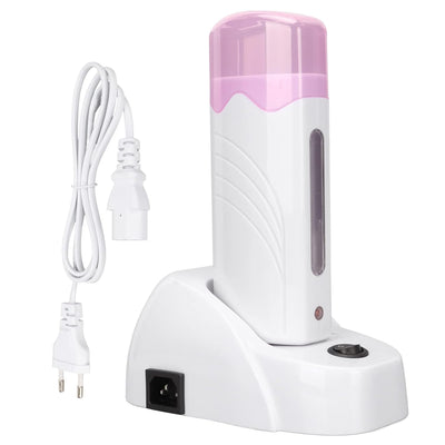 Roll On Wachswärmer, Elektrisches Warmwachsgerät, Wax Warmer Heater Machine, Enthaarungsrolle Tragba