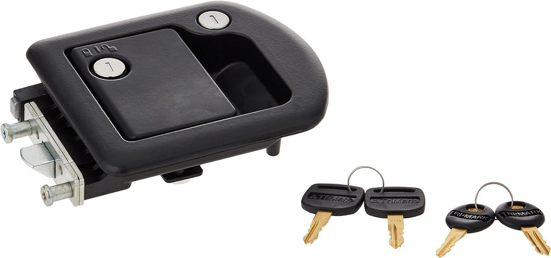 RV Designer T507 Wohnmobil-Eingangstürschloss mit integriertem Riegel für TriMark, Regular