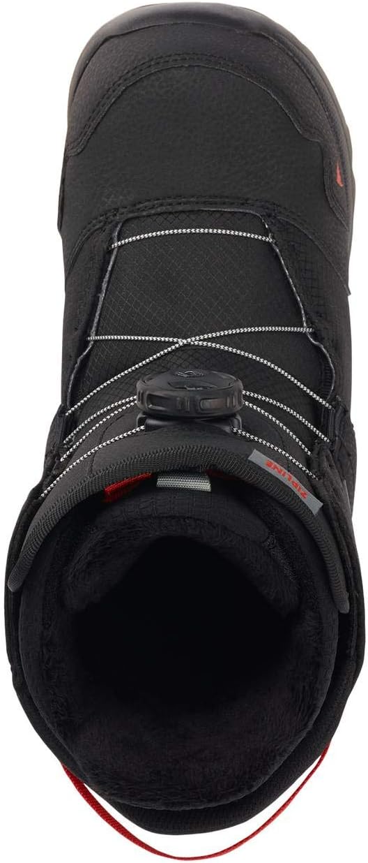 Burton Kinder Zipline Boa Black Snowboard Boot 6K Schwarz, 6K Schwarz
