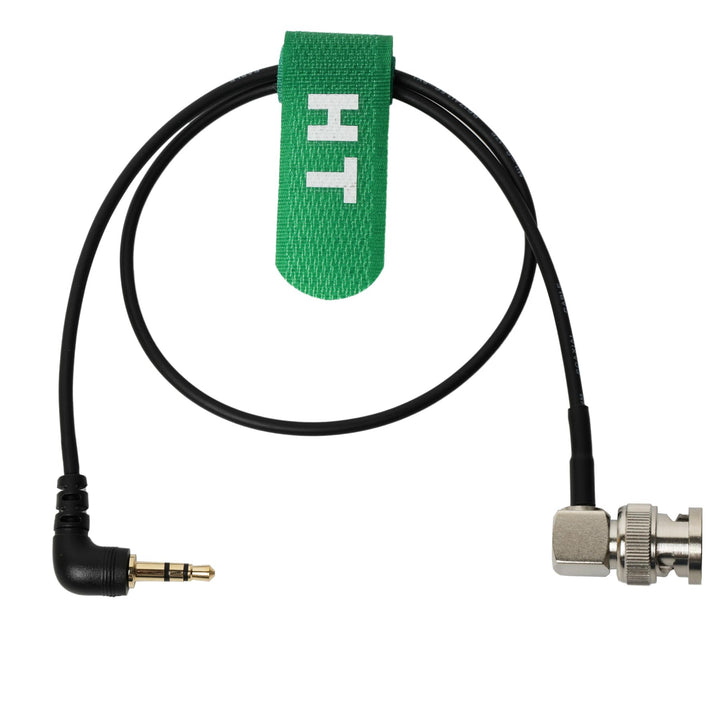 Tentacle Sync Timecode-Kabel, rechtwinklig, 3,5 mm, TRS auf BNC, bidirektional, für Canon- und Sony-